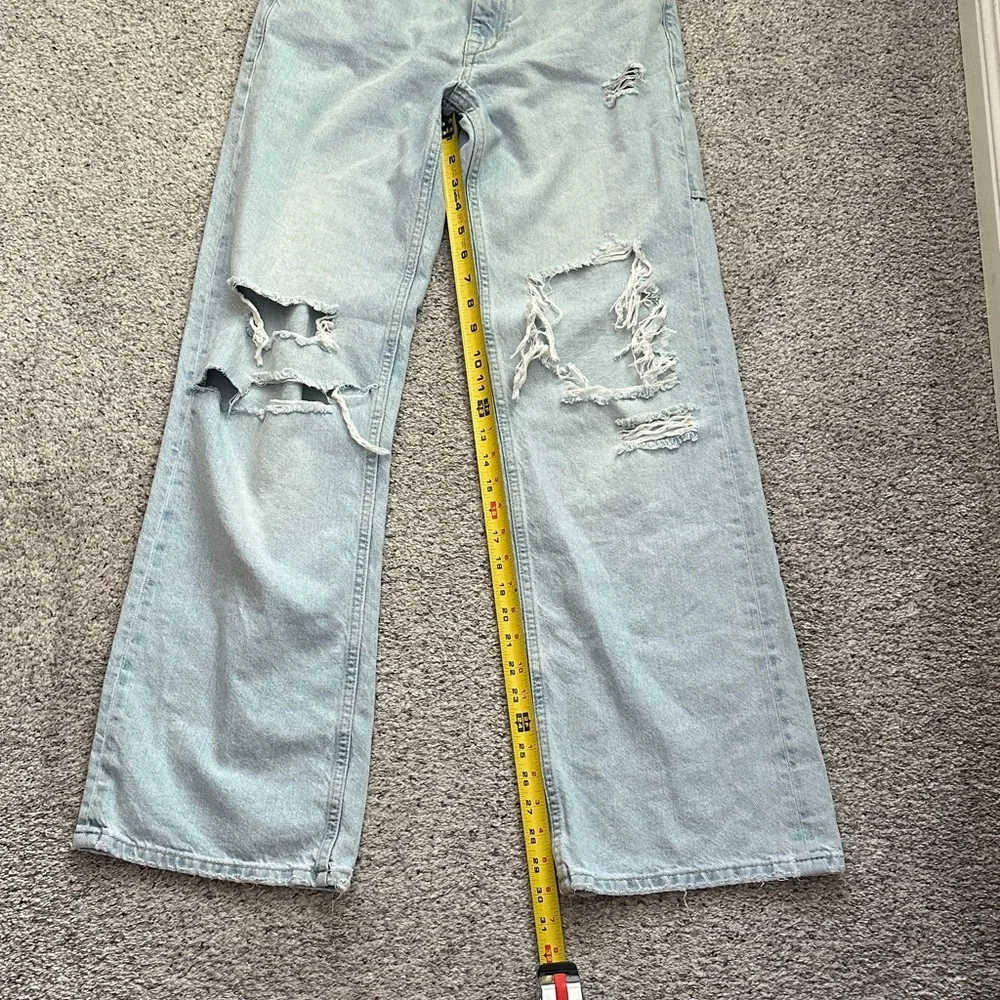 NWT We The Free by Free People Tinsley Baggy High Rise Straight Leg Jeans - Picture 6 of 13